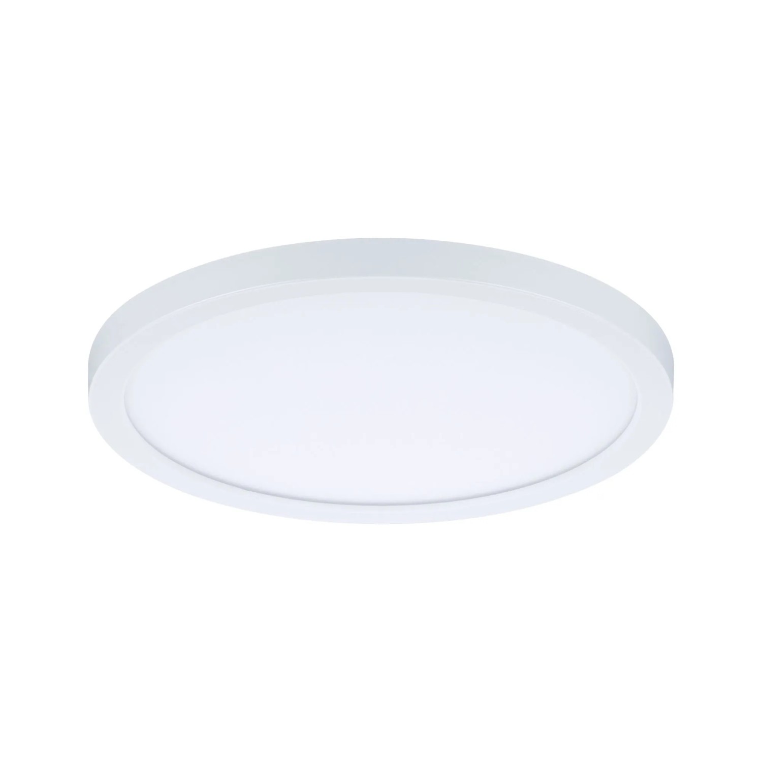 Weißes Paulmann Einbaupanel Areo, 13W, neutralweißes Licht, runde Form. Einbaustrahler für flexible Montage.