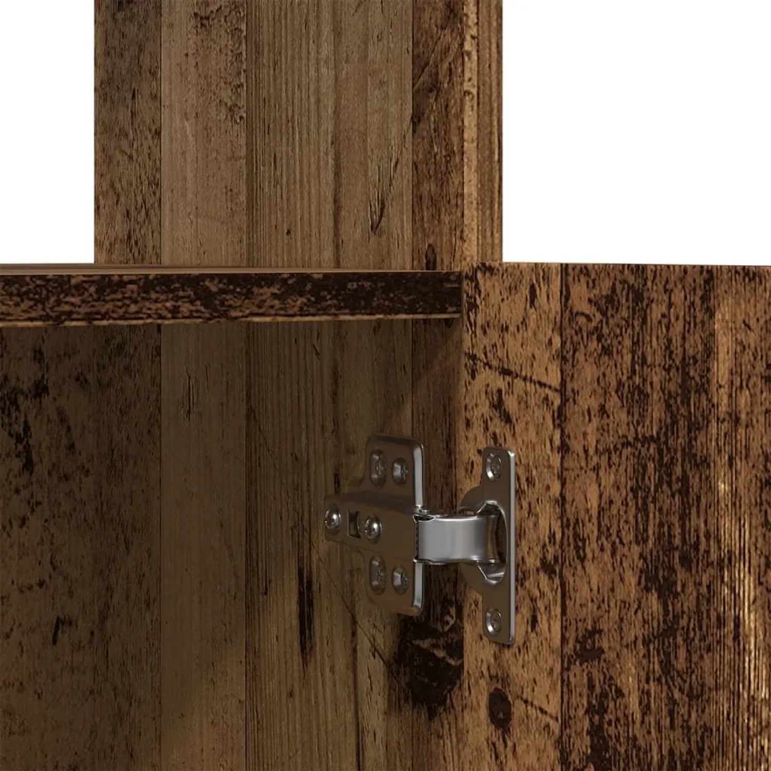 vidaXL Highboard Altholz-Optik 63x33x140 cm Holzwerkstoff 855113_10