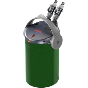 Eheim Ecco Pro 200 Außenfilter für Aquarien, grün, mit Multifunktionsgriff.