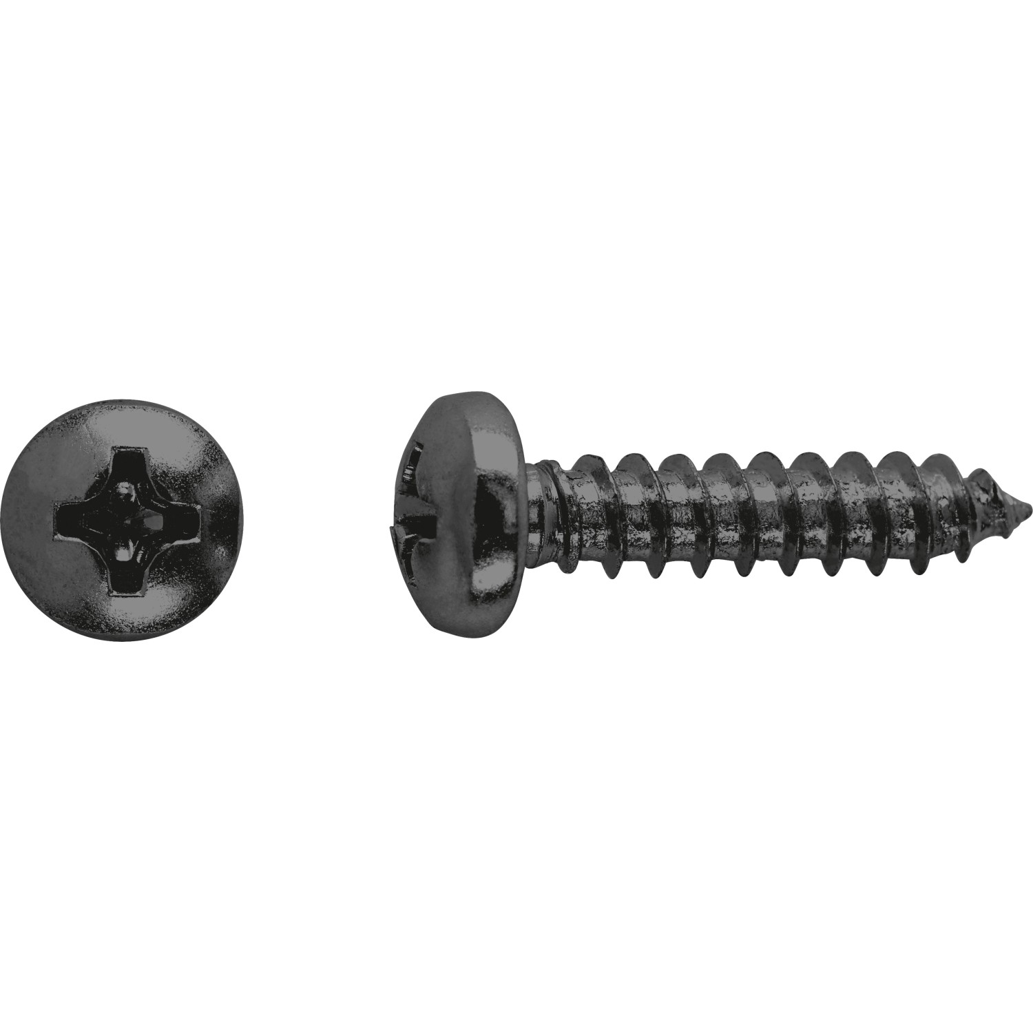 Linsenkopf Universalschraube PH-Antrieb Ø 3,5 mm x 9,5 mm 12 Stück