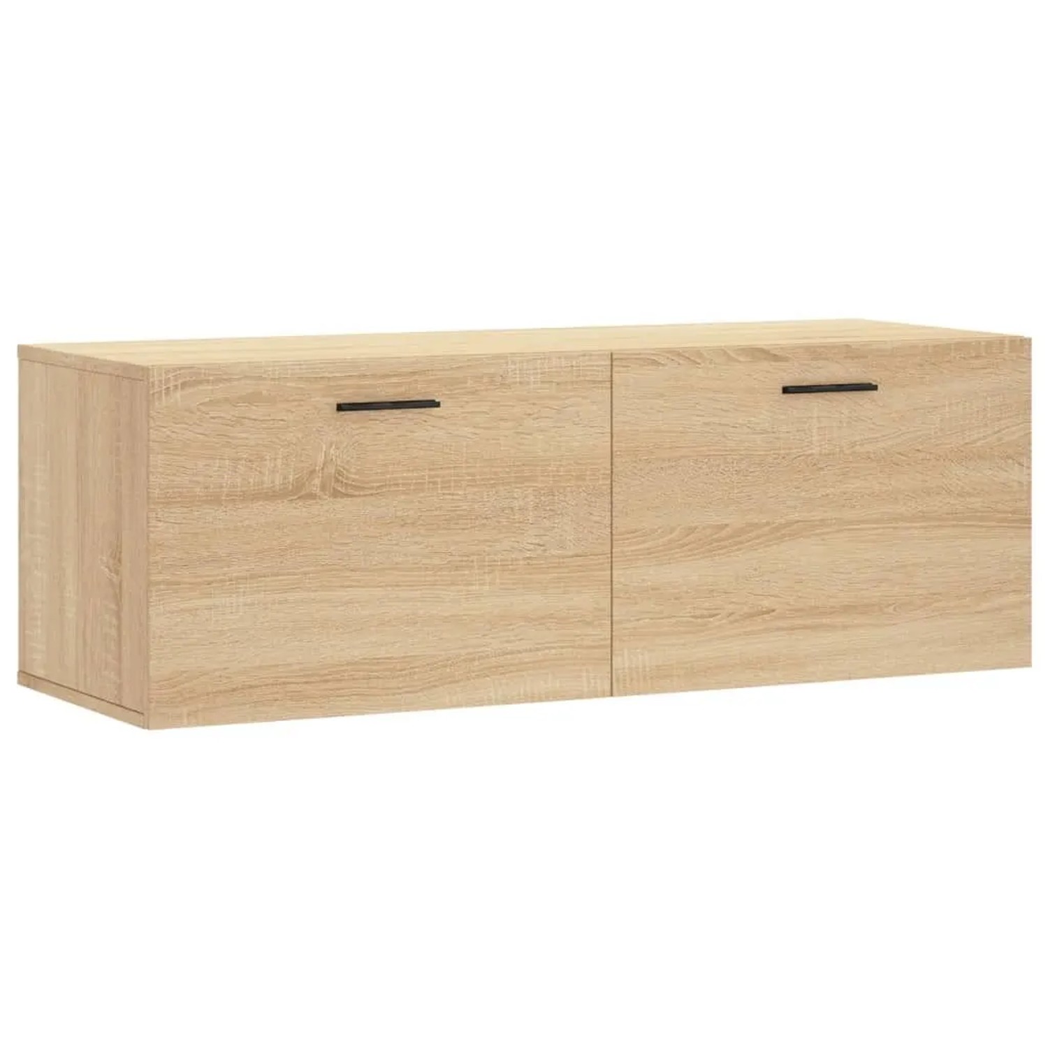 vidaXL Wandschrank Sonoma-Eiche 100x36,5x35 cm Holzwerkstoff 830151 günstig online kaufen