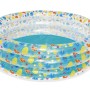 Bestway Planschbecken Tropical, Ø 170cm, mit tropischem Muster und 3 Ringen.
