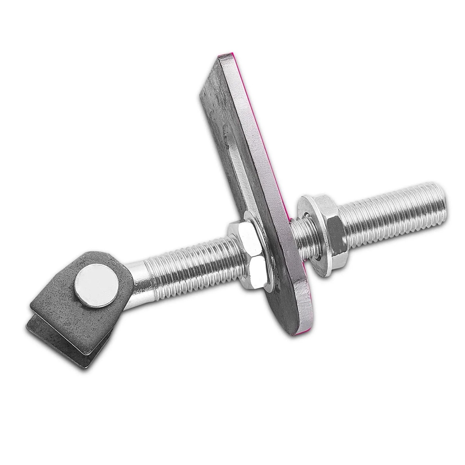 SOTECH Torscharnier Verstellbar M20 x 190 mm mit 2 Anschweißlaschen