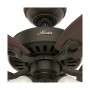 HUNTER FANS Deckenventilator Builder Plus 132 cm Bronze mit Beleuchtung