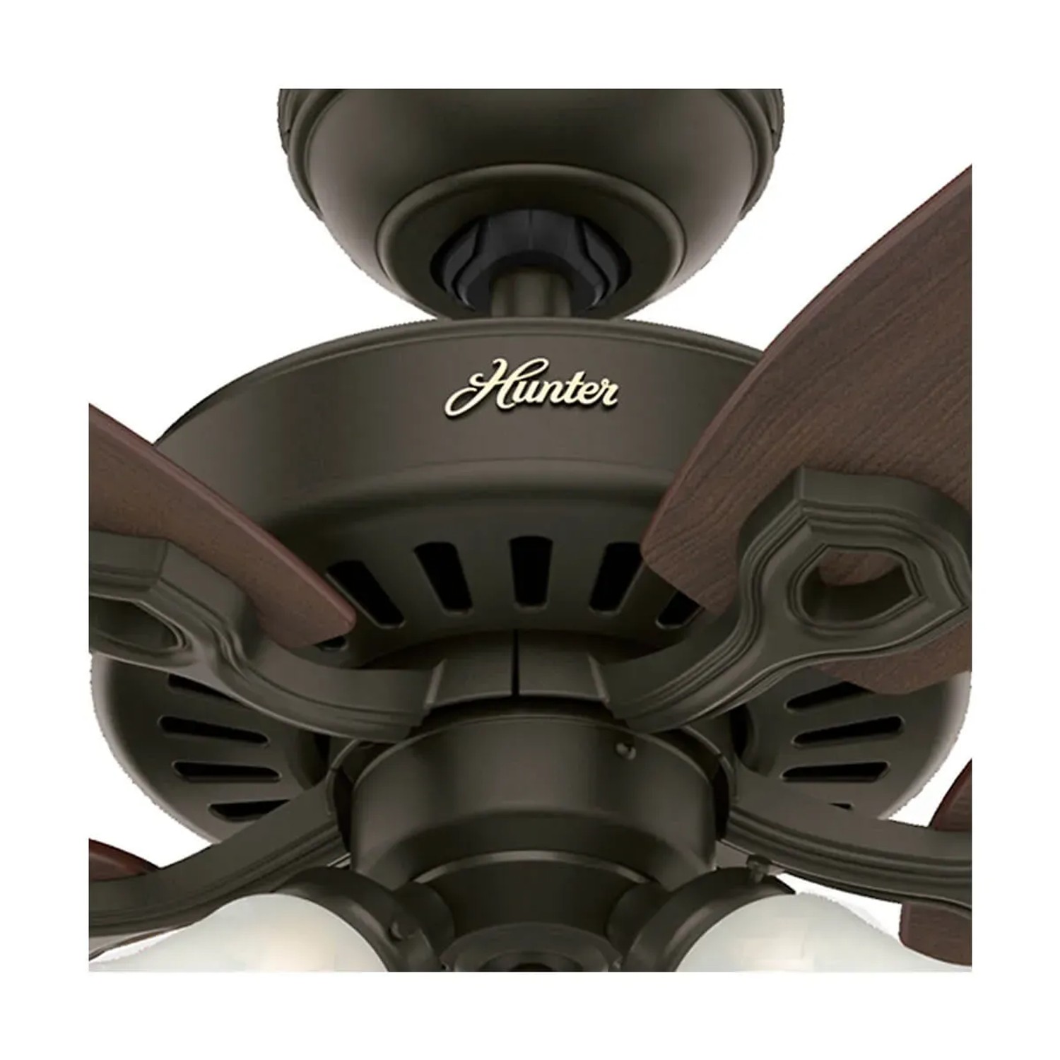 HUNTER FANS Deckenventilator Builder Plus 132 cm Bronze mit Beleuchtung