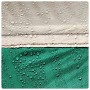 Detailaufnahme: Wasserdichtes, seegrünes Strandzelt von vidaXL, Campingzubehör.
