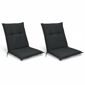 Beautissu Base NL Niederlehner 100x50x6cm Graphitgrau 2tlg