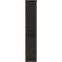 OPTIFIT Madrid420 Apothekerschrank, 30 cm, Anthrazit Matt. Küchenschrank mit Auszügen und schwarzen Griffen.
