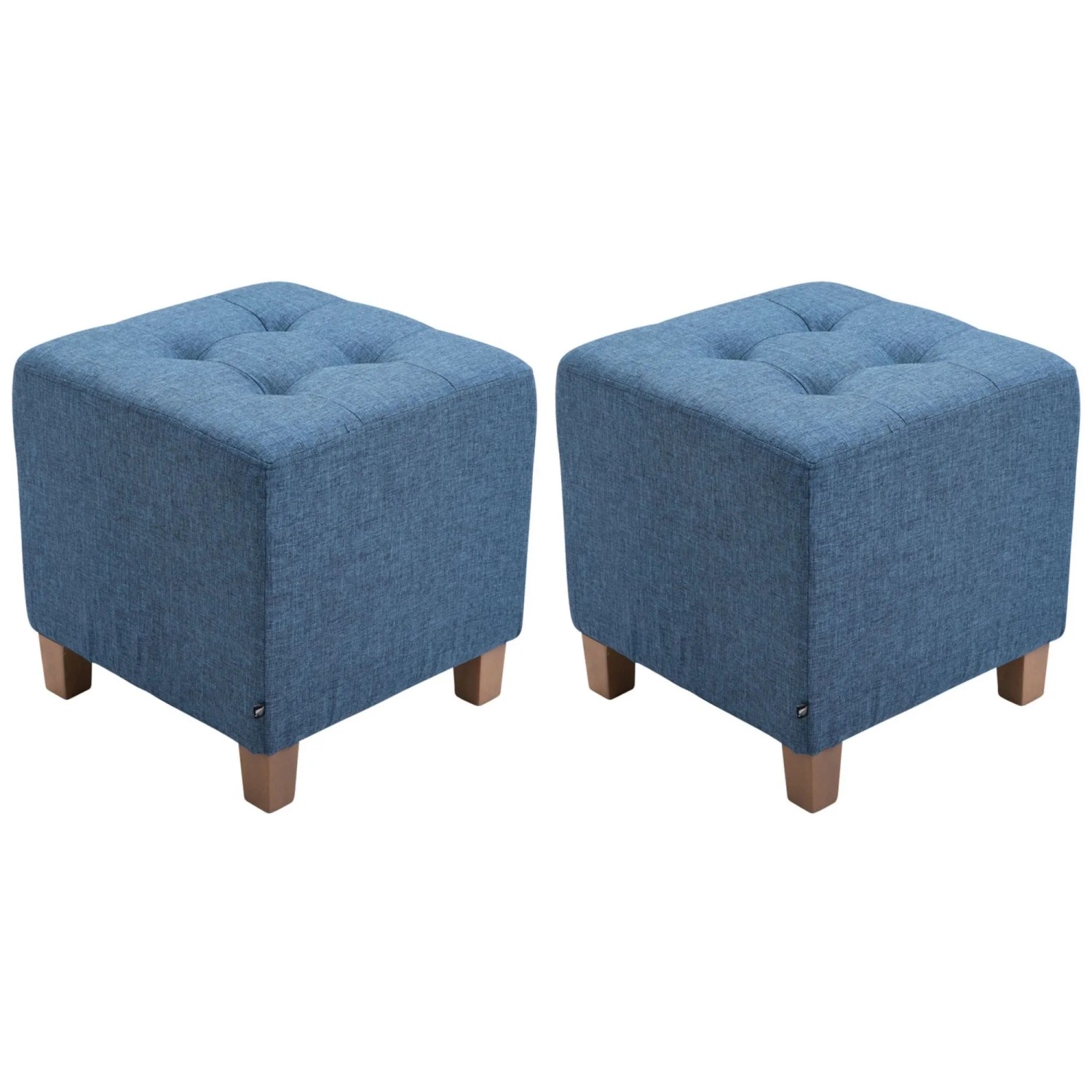CLP 2er Set Sitzhocker Pharao Blau