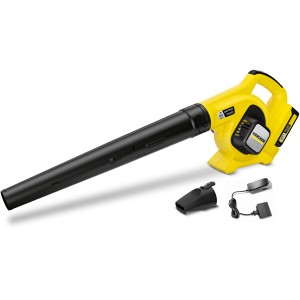 Kärcher Akku-Laubbläser LBL 2 Set mit Akku und Ladegerät.