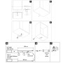 Installationsanleitung für SOTECH GIULIA II LED Unterbauleuchten: Montage, Anschluss von Sensor- und Nicht-Sensor-Leuchten, Trafo.