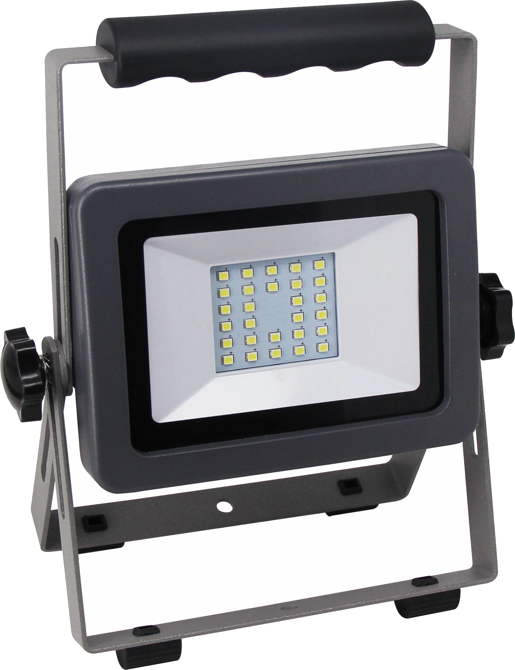 LED-Arbeitsleuchte Flare 20 W mit Ständer Silber-Anthrazit kaufen bei OBI