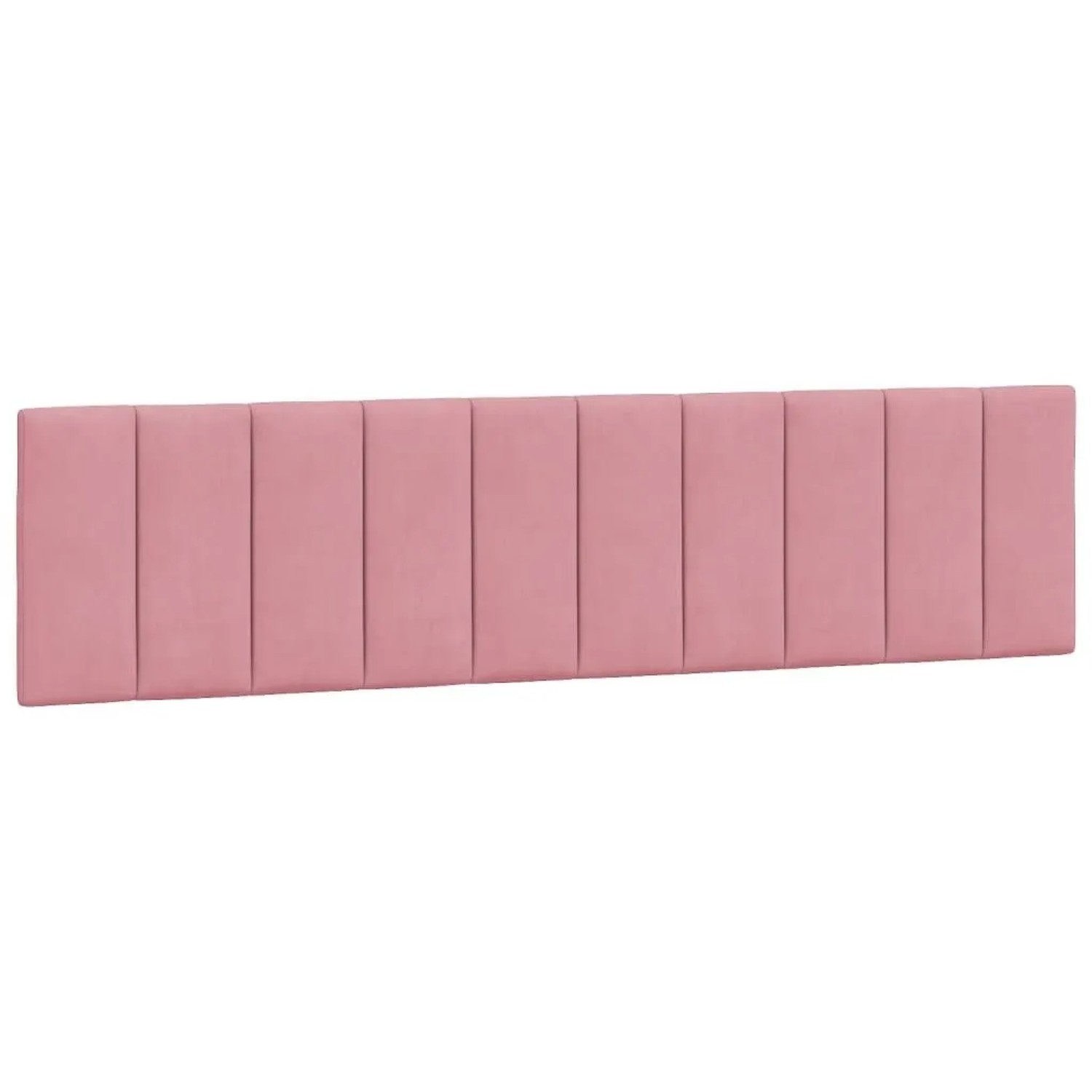 vidaXL Kopfteil-Kissen Hanko Rosa 200 cm Samt 374694