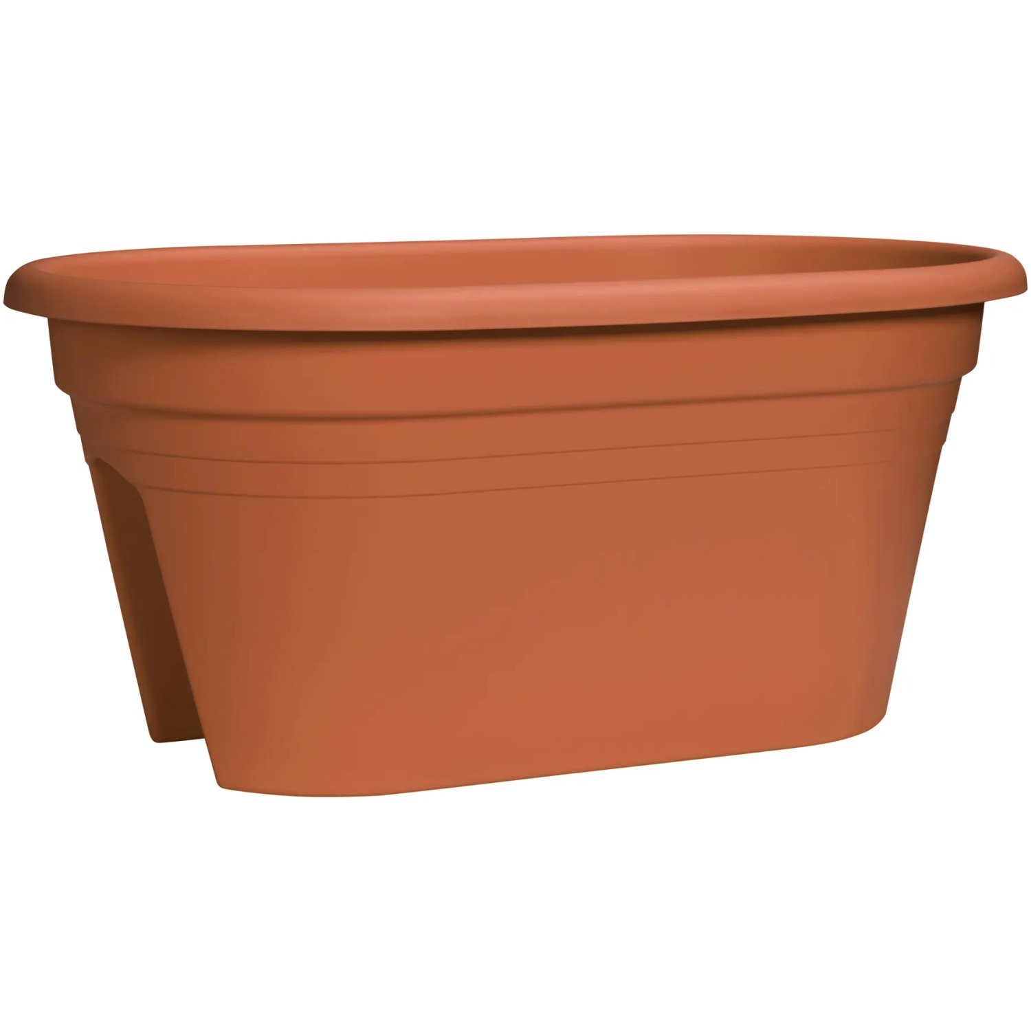 Florus Geländertopf Mediterran 2-Way 50 cm terrakotta kaufen bei OBI