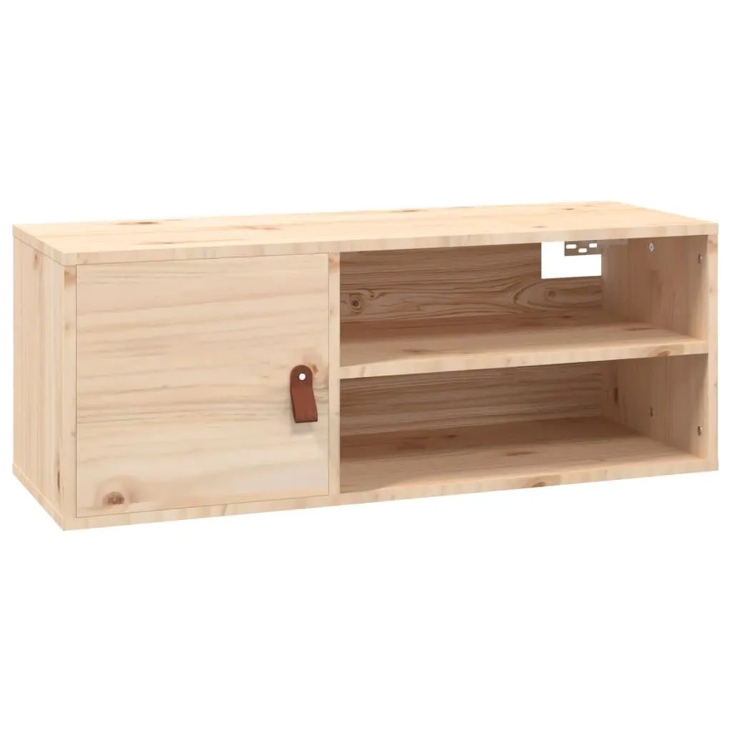 Thumbnail - vidaXL Wandschrank 80x30x30 cm Massivholz Kiefer 818385