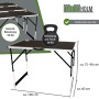 TRUTZHOLM Multifunktionstisch 3er Set, ideal für Flohmärkte, Camping und als Tapeziertisch.