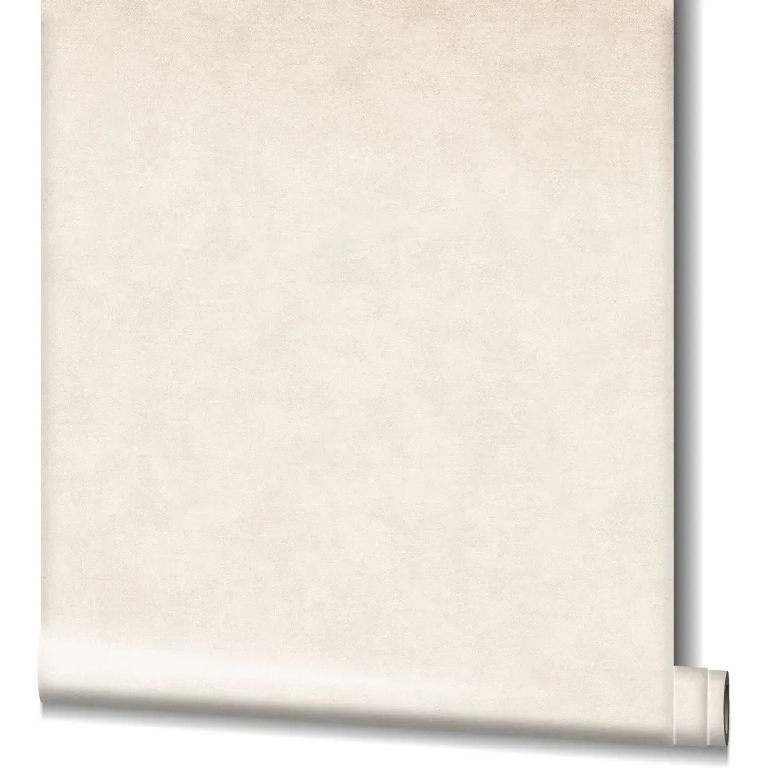 Marburg Vliestapete Shades Uni in Beige-Creme, Rolle. Dekorative Tapete mit leichter Wolkigkeit.