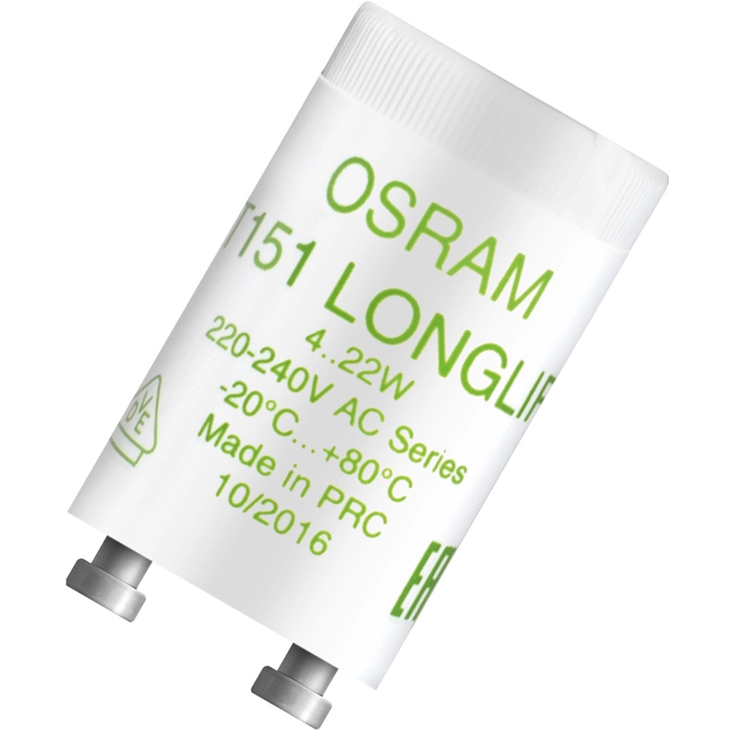 Osram Starter für Leuchtstofflampe 4 - 22 W 4,03 x 2,15 cm (H x Ø)