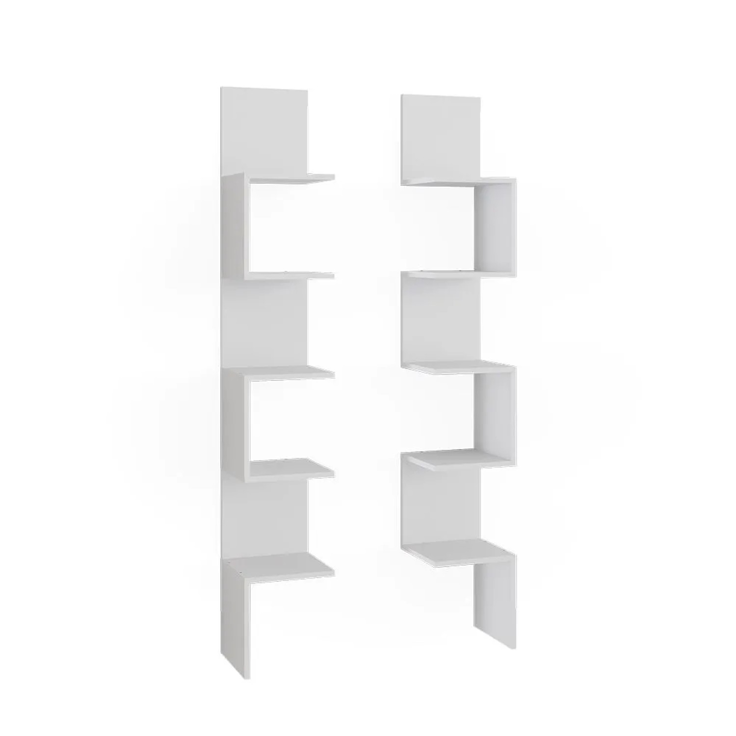 Vicco Eckregal Paolo Weiß 28 x 175 2er Set Art Nr 52097