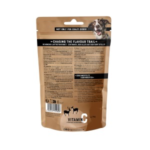 Chewies Fleischstreifen Soft Mini Reh&Hirsch 70g, luftgetrocknete Hunde-Kaustreifen mit Vitamin C.