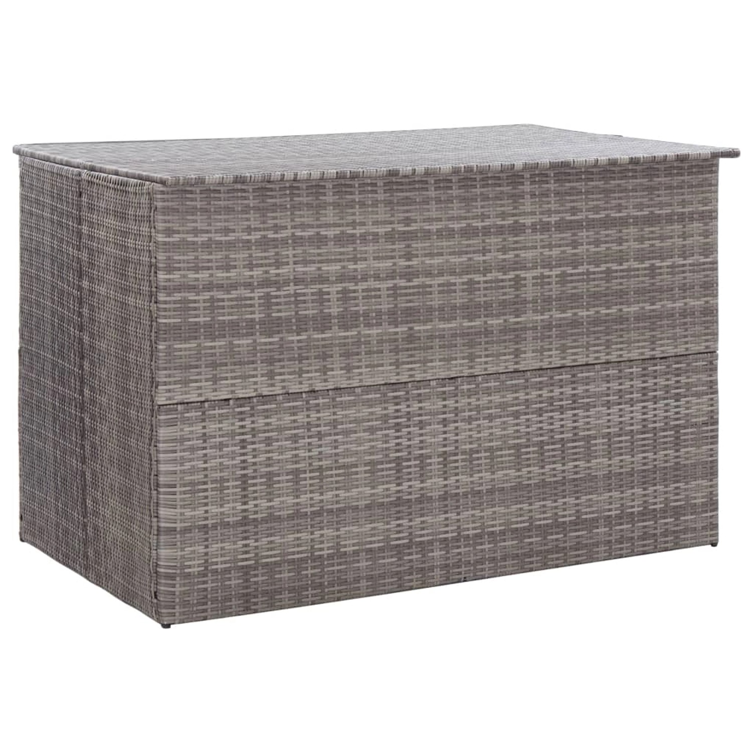 VidaXL Gartenbox Grau 150x100x100 cm Poly Rattan