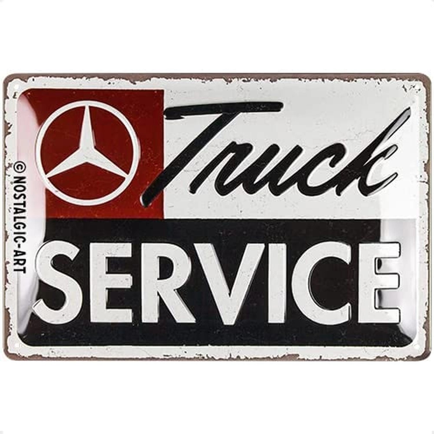 Nostalgic-Art Blechschild 20 x 30cm - Daimler Truck - Service günstig online kaufen