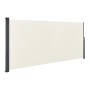 Beige Juskys Seitenmarkise Dubai, 500x180 cm, für Balkon & Terrasse.