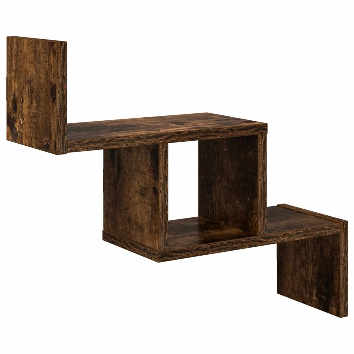 vidaXL Wandregal Raucheiche 48 x 15 x 42 cm Holzwerkstoff 8012240