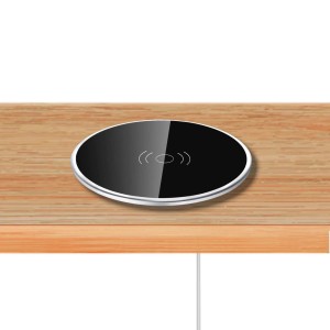 Kalb Qi Einbau Ladegerät, kabellose Ladestation für Smartphones und Zubehör
