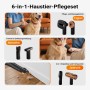 Fudajo Haustier Pflegeset Schwarz 6In1 Multifunktion Schermaschine Fellpflege_4