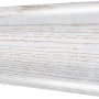 Hohlkehlleiste Esche Weiß, foliert, 22x22 mm, für Paneel-Zubehör. Detailansicht.