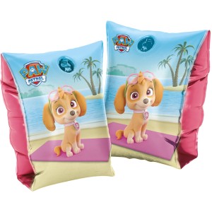 Happy People Paw Patrol Schwimmflügel in Pink mit Skye Motiv für Kinder.