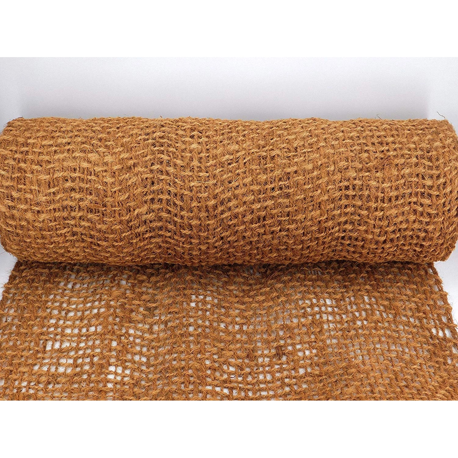 Aquagart Böschungsmatte Kokos, 1m breit, 37m Rolle, für Teichfolie und Erosionsschutz.