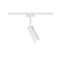 Paulmann URail LED-Spot Tubo, signalweiß, neutralweißes Licht, dimmbar, für Schienensysteme.