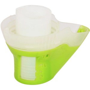 Vorox Terrassen und Wege Grünbelagentferner 500ml Dosierkopf, grün und transparent.