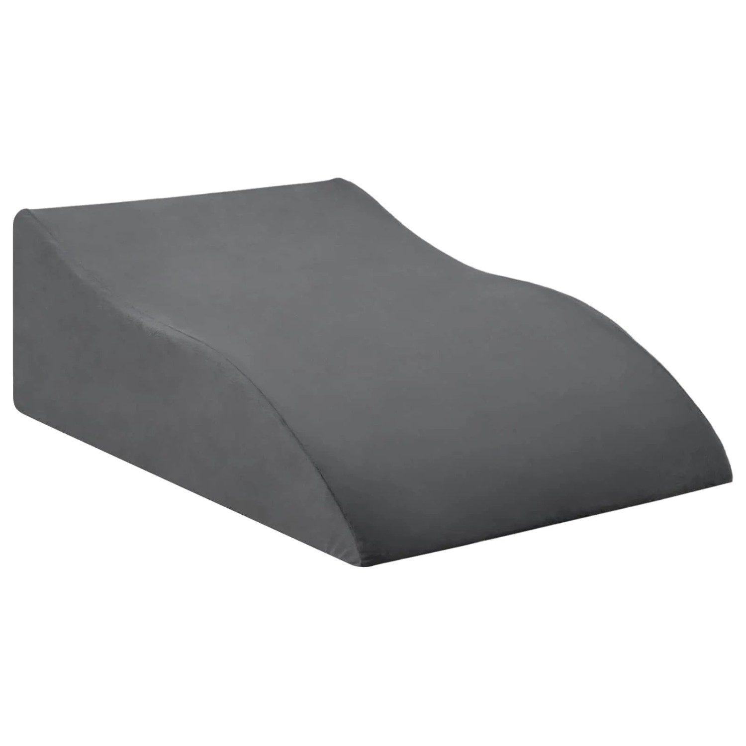 vidaXL Beinkissen Grau 68 x 41 x 21 cm 42020187
