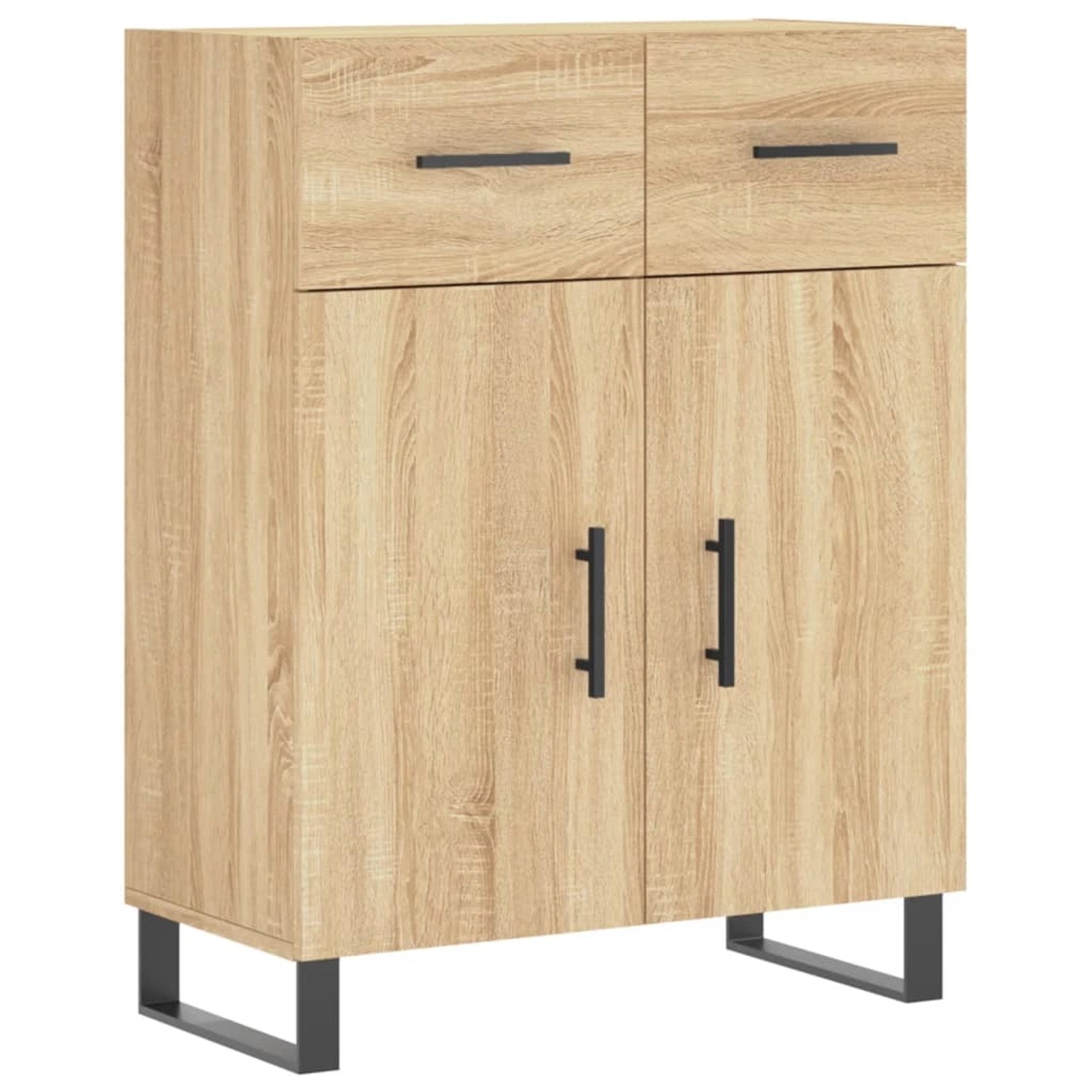 vidaXL Sideboard Sonoma-Eiche 69,5x34x90 cm Holzwerkstoff 828007 günstig online kaufen