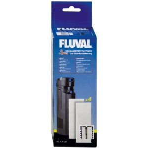 Fluval Schaumstoffpatronen für 3plus Innenfilter, 4er-Pack. Filterzubehör für Aquarien.