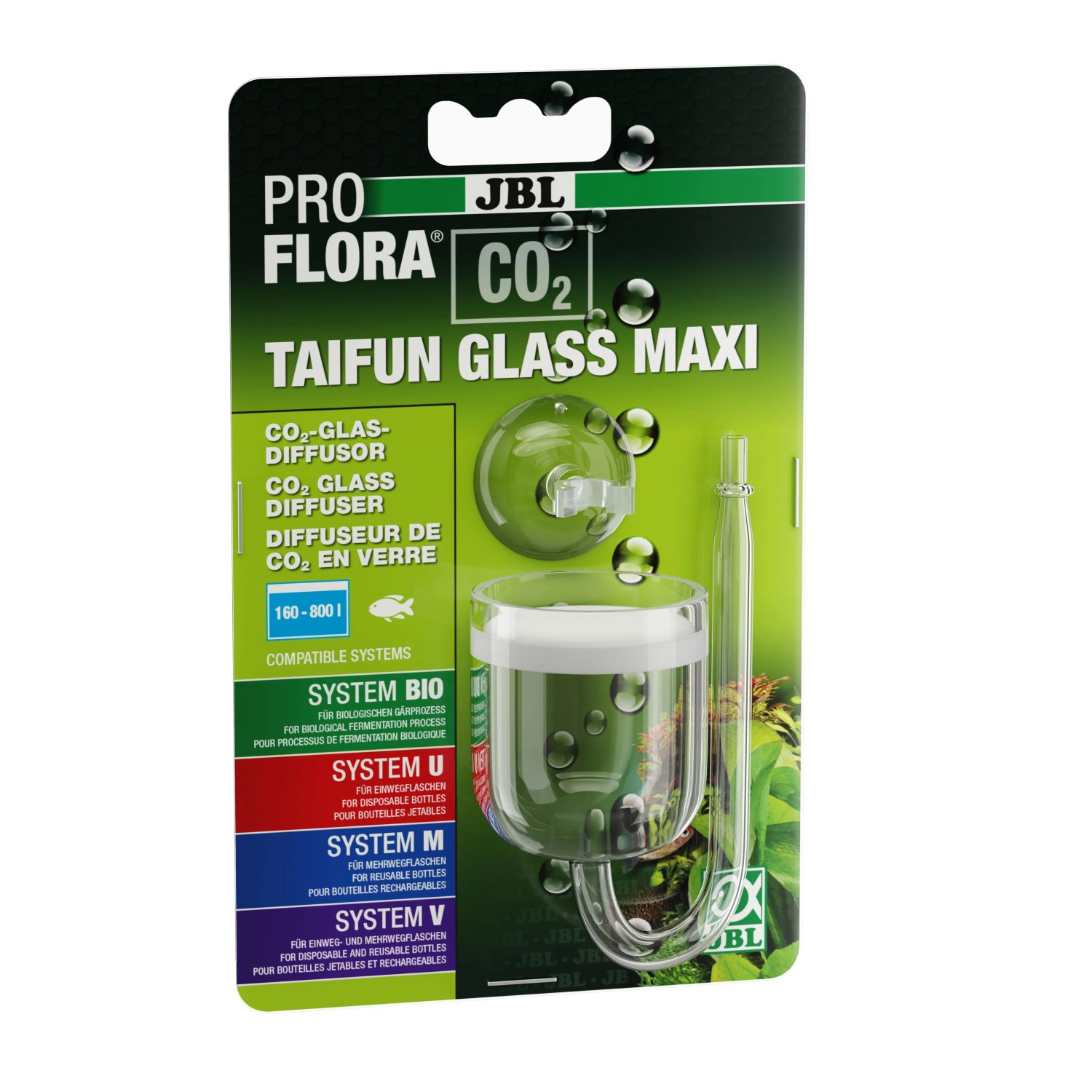 JBL CO2 Taifun Glass Maxi Proflora