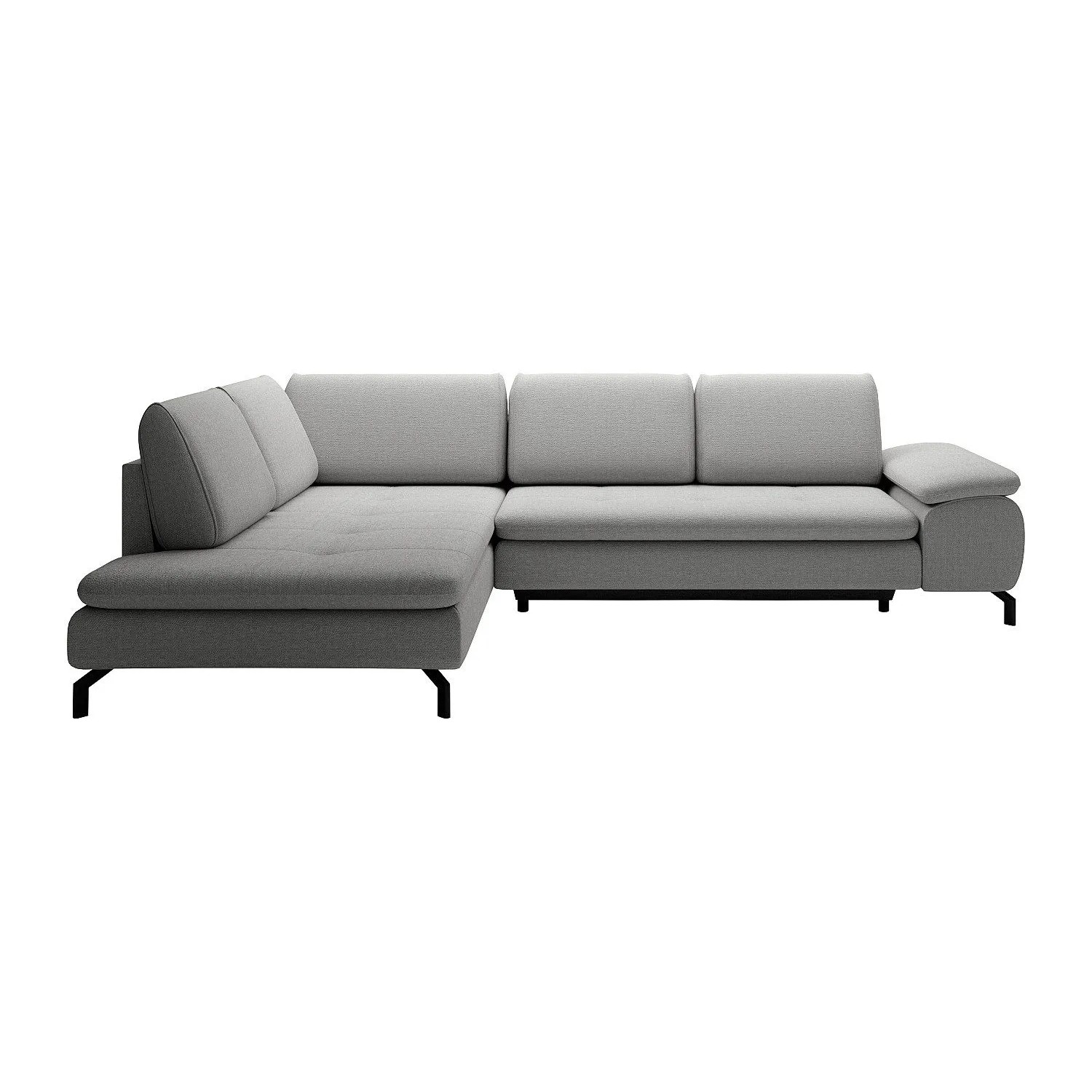 Vente-unique Schlafsofa Archibald Grau 271 cm