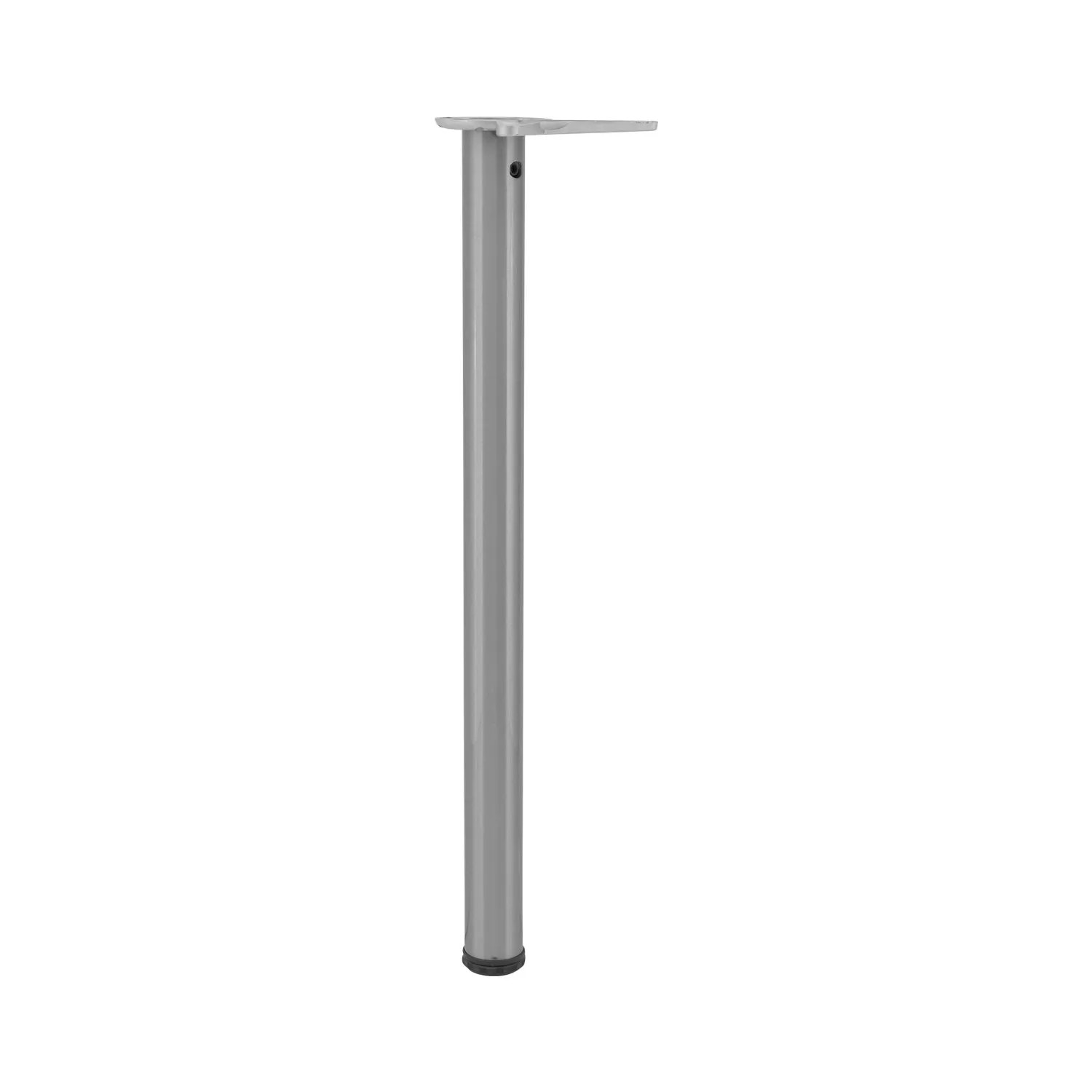 Camar Tischfuß Zylindrisch ø 50 mm Länge 700 mm Edelstahl-Effekt