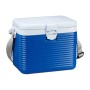 Relaxdays Kühlbox Kunststoff Weiß Blau 8 l 1,26 kg