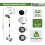 TRUTZHOLM Akku-Fugenreiniger 20V: Maße und Details zu Bürsten, Akku und Gewicht.