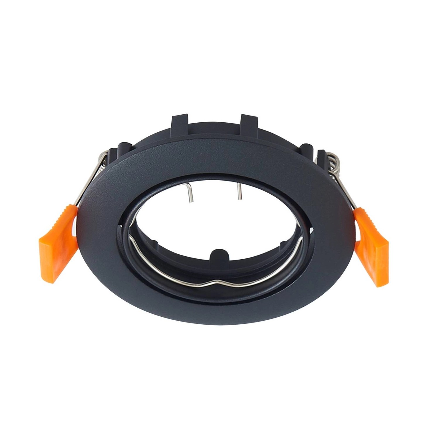 PRIOS Fibur 10031775 Modern in Schwarz aus Metall 1-flammig GU10 Wohnzimmerleuchte