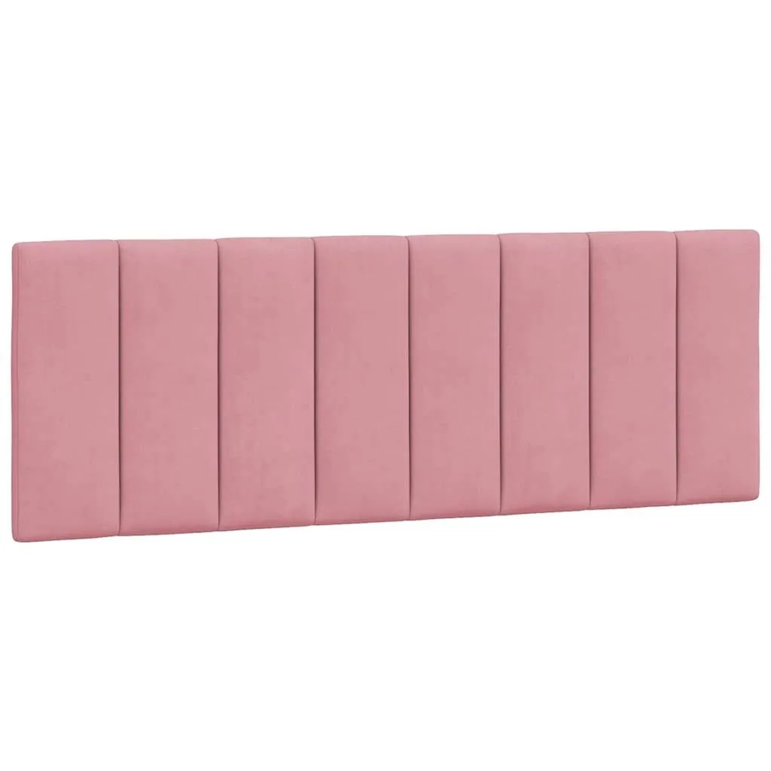 vidaXL Kopfteil-Kissen Hanko Rosa 140 cm Samt 374674
