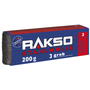 RAKSO Stahlwolle Banderole Sorte 3 Grob 1 x 200g