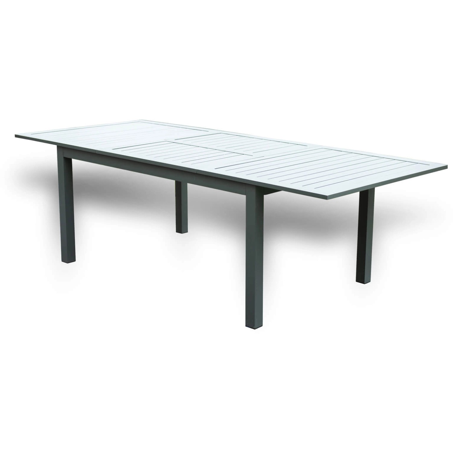 Home Deluxe Gartentisch Casa Ausziehbar Anthrazit 74 cm x 240 cm/160 cm x 1 günstig online kaufen