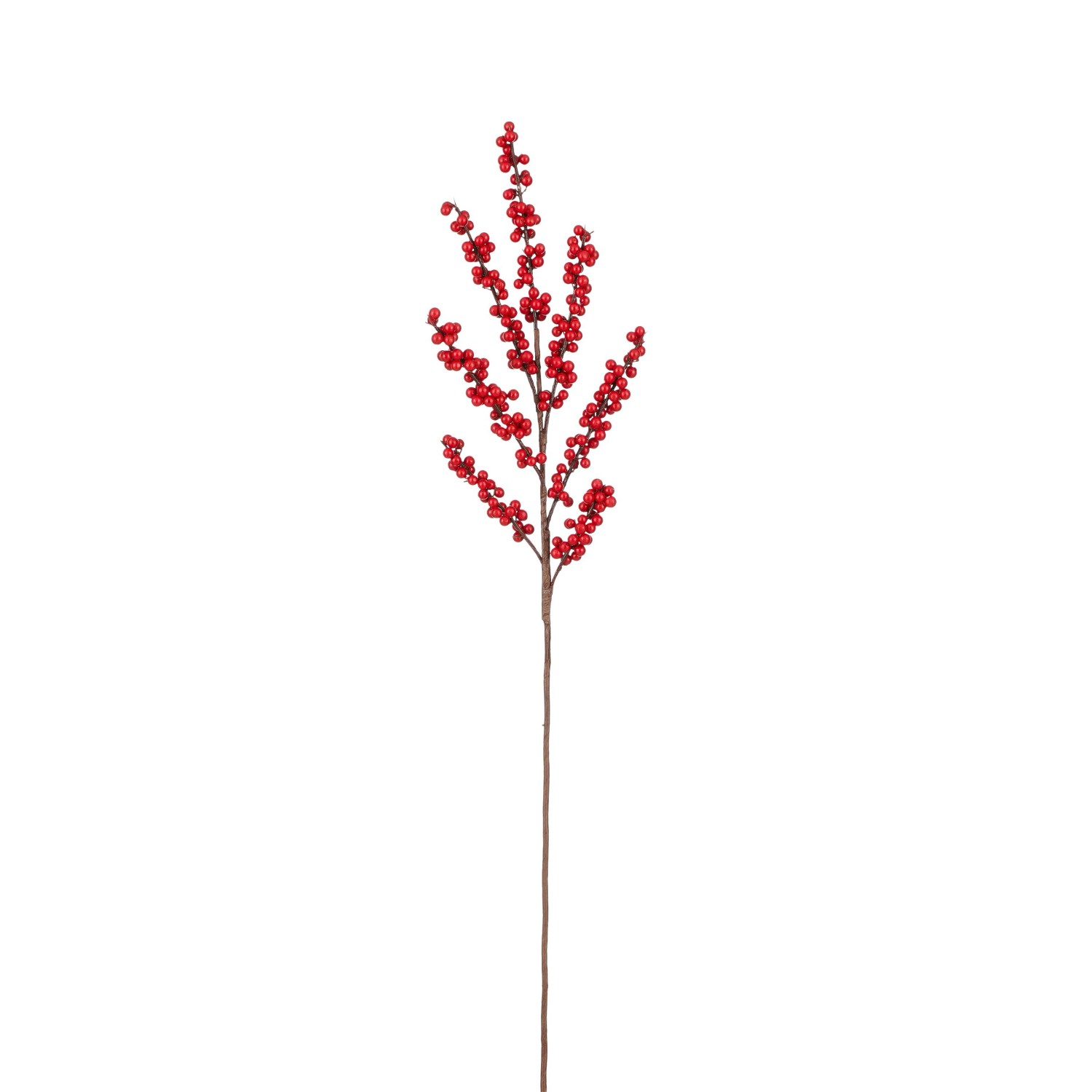 Mica Decorations Beerenzweig Künstlich 83 cm Rot