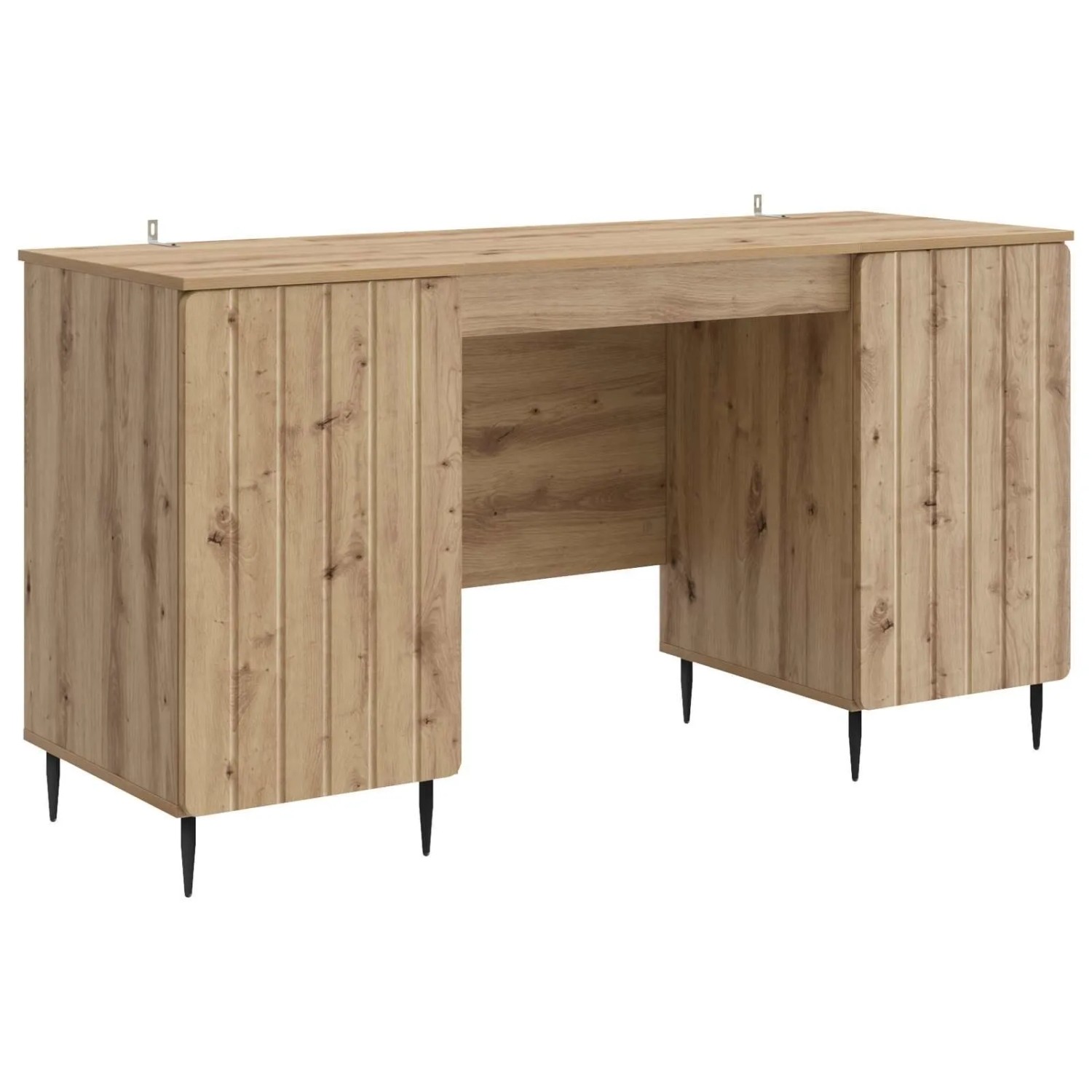 vidaXL Schreibtisch Artisan-Eiche 142,5 x 50 x 75 cm Holzwerkstoff 3414593