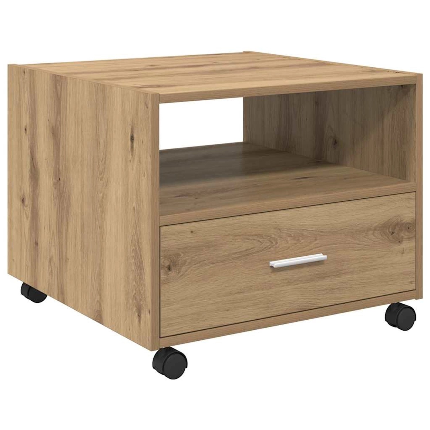 vidaXL Couchtisch Artisan-Eiche 55 x 55 x 45 cm Holzwerkstoff 880469 günstig online kaufen